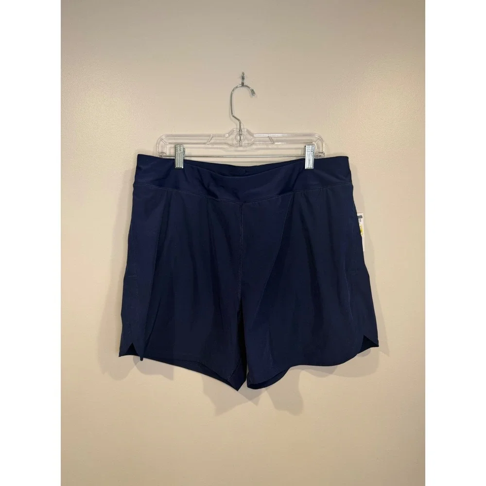 Lands End Womens Swim Shorts XL‎ 18 Summer Swimwear Boyshort Beach Vacation